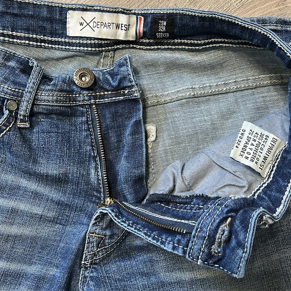 Departwest from Buckle mens Classic Blue Denim Jeans - size 29x32 - seeker - Picture 6 of 12